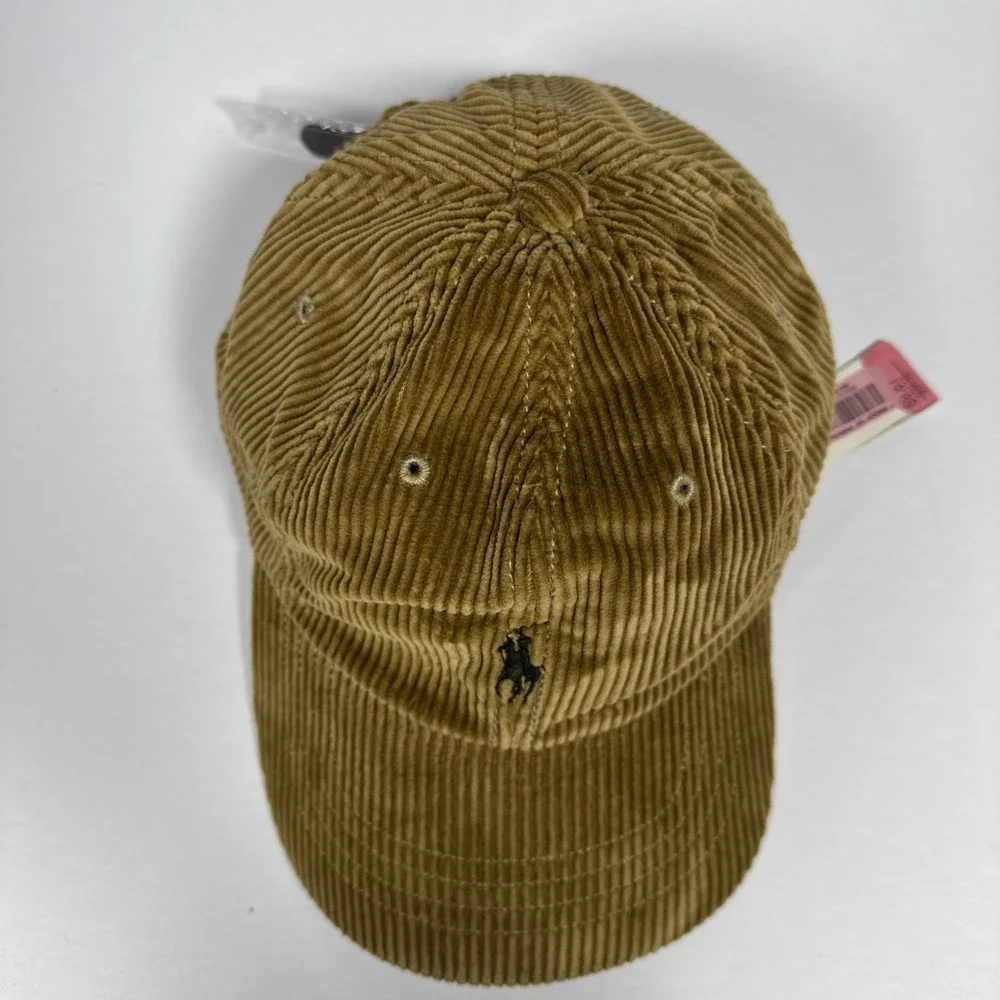 Vintage Polo by Ralph Lauren Brown Corduroy Hat. Deadstock!!